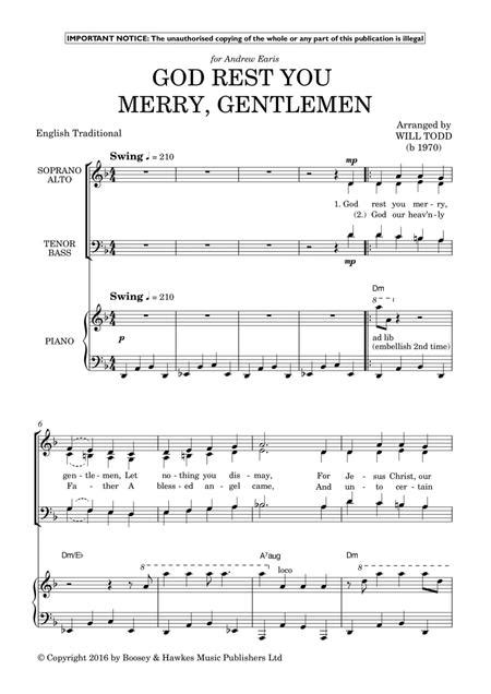 Two Extra Jazz Carols (God Rest You Merry, Gentlemen; O Come, All Ye Faithful)